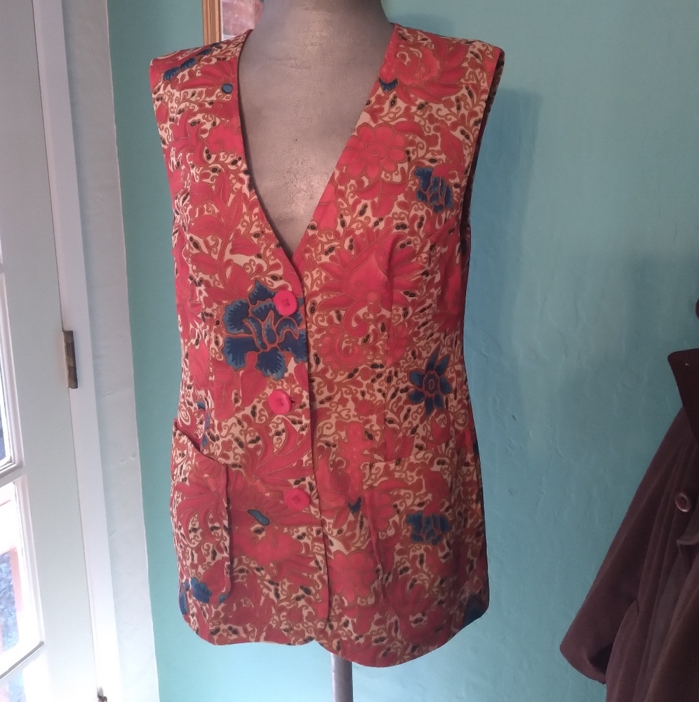 Vintage homemade 1970's vest